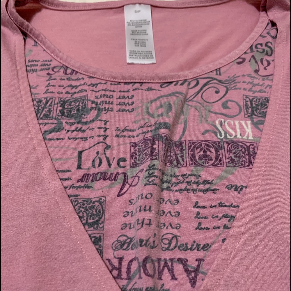 Pink dress shirt